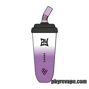 Zhuiyun Mini Cup # Druva E-cigg För Engångsbruk 3.5% 650 Mah 16 Ml