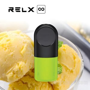 Relx Infinity Ersättande Pod Kassetter # Gyllene Skiva 3% 1,8 Ml