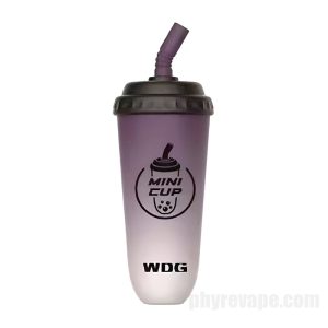 Wdg Mini Cup # Svartvinbärsjuice E-cigg För Engångsbruk 3.5% 15 Ml