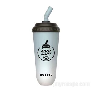 Wdg Mini Cup 3.5% E-cigg För Engångsbruk # Isvatten 600mah 15 Ml