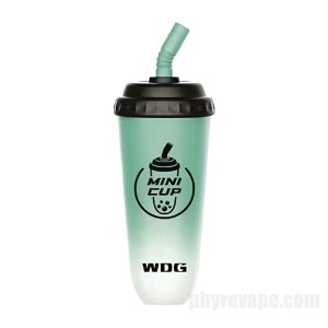 Wdg Mini Cup # Jasmin Grönt Te E-cigg För Engångsbruk 3.5% 600mah 15 Ml
