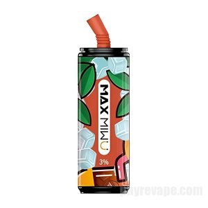 Max Miwu Coke Tin 3% # Citron Blacktea E-cigg För Engångsbruk 600mah 12 Ml
