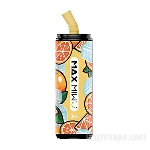 Max Miwu Coke Tin E-cigg För Engångsbruk # Apelsin Läsk 3% 600mah 12 Ml