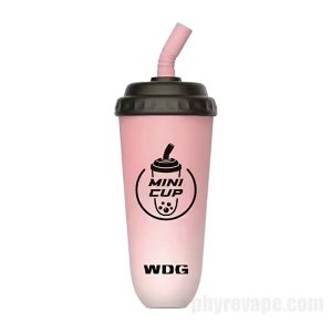 Wdg Mini Cup # Persika Läsk 3.5% E-cigg För Engångsbruk 600mah