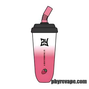 Zhuiyun Mini Cup E-cigg För Engångsbruk # Jordgubbe 3.5% 16 Ml 650 Mah