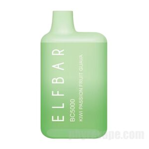 ELF BAR Disposable Vape BC 5000 Puffs # Kiwi Passionfruit Guava