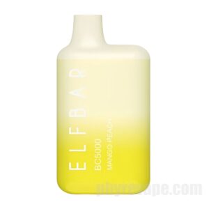 ELF BAR Disposable Vape BC 5000 Puffs # Mango Peach