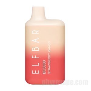 ELF BAR Disposable Vape BC 5000 Puffs # Strawberry Mango