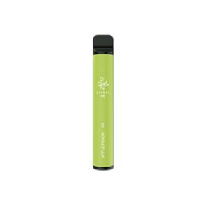 ELF BAR 600 Disposable 600 puffar Apple Peach 550 mAh