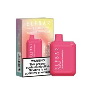 ELF BAR LB5000 Disposable 5000 puffar Cherry Peach Lemonade 650 mAh