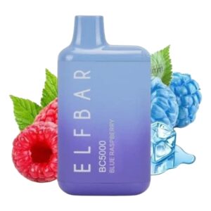 ELF BAR BC5000 Disposable 5000 puffar Blue Raspberry 650 mAh