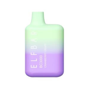 ELF BAR BC3000 Disposable 3000 puffar Cranberry Grape 10 ml