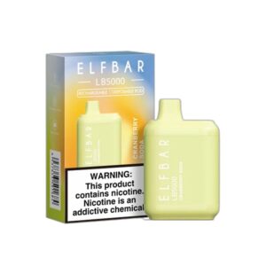 ELF BAR LB5000 Disposable Cranberry Soda 5000 puffar 14 ml