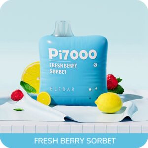 ELF BAR PI7000 Disposable 7000 puffar Fresh Berry Sorbet 500 mAh