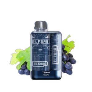 ELF BAR TE5000 Disposable 5000 puffar Grape 13,5 ml