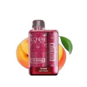 ELF BAR TE5000 Disposable 5000 puffar Juicy Peach