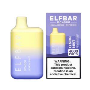 ELF BAR BC4000 Disposable 4000 puffar Lemon Mint 650 mAh
