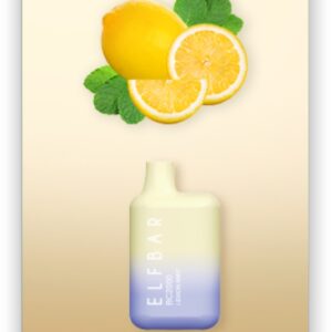 ELF BAR BC2000 Disposable Lemon Mint 2000 Puffar 5 ml