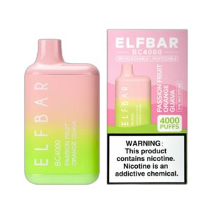 ELF BAR BC4000 Disposable Passion Fruit Orange Guava 4000 puffar 11,5 ml
