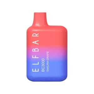 ELF BAR BC3000 Disposable Sakura Grape 3000 puffar 10 ml